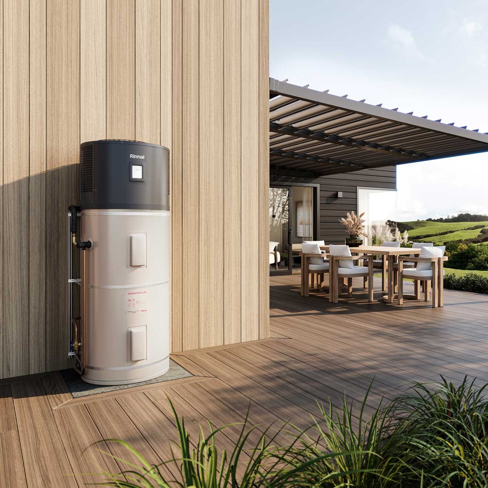 Rinnai HydraHeat™ Integrated Hot Water Heat Pump gallery detail image
