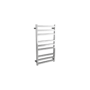 Square Towel Rail 240V 900 x 500mm Brushed Stainless gallery detail image