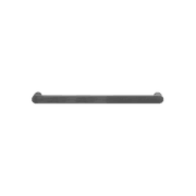 Towel Rail Single Bar Round 12V 850mm Gun Metal gallery detail image