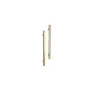 Vertical Single Towel Bar Round 12V Brushed Gold gallery detail image