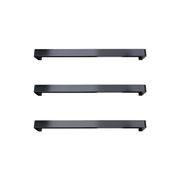 Vera Rounded Heated Towel Bar - 432mm gallery detail image