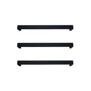 Vera Rounded Heated Towel Bar - 832mm gallery detail image
