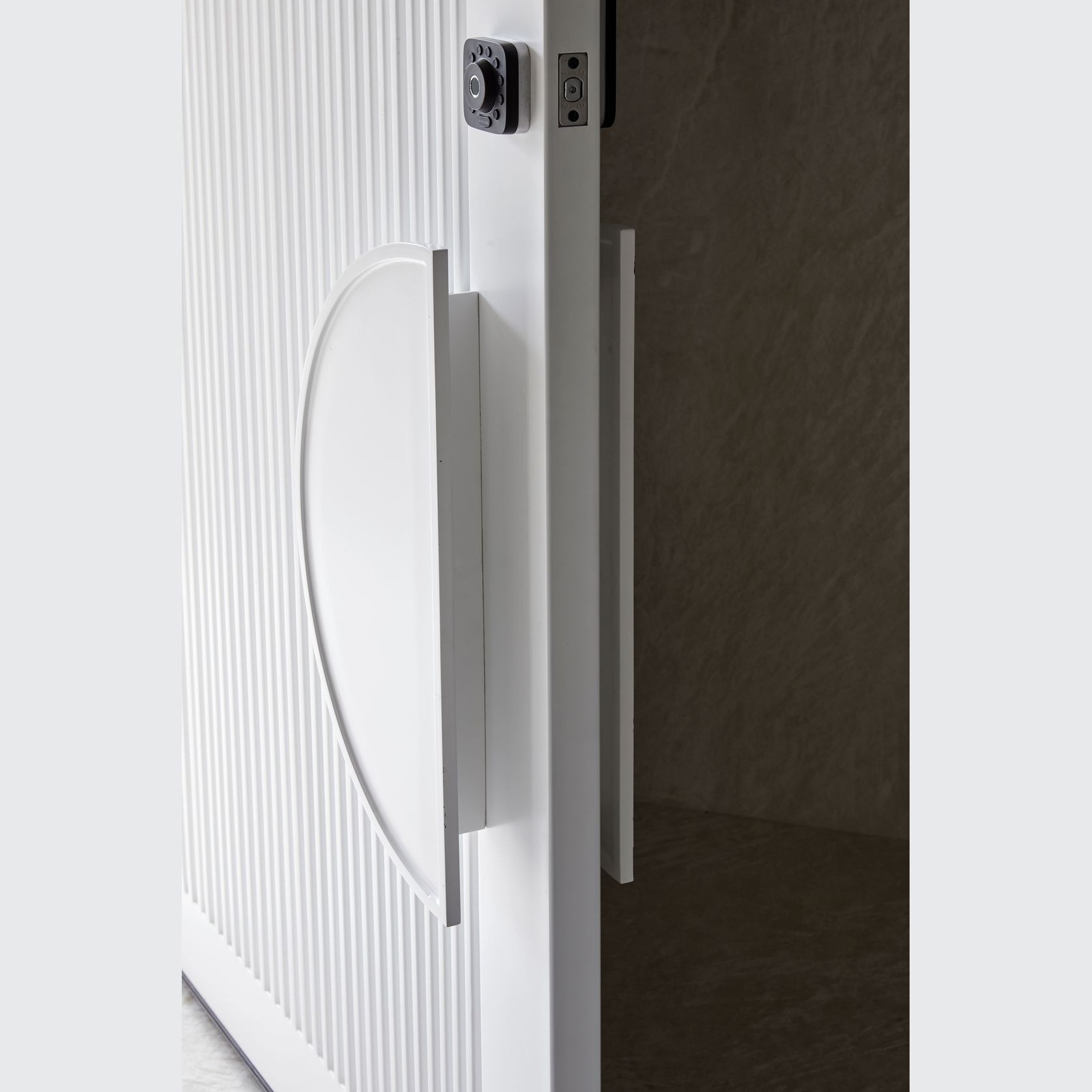 Iron Batten Hinge Entry Doors - Galvanised FWA50 gallery detail image