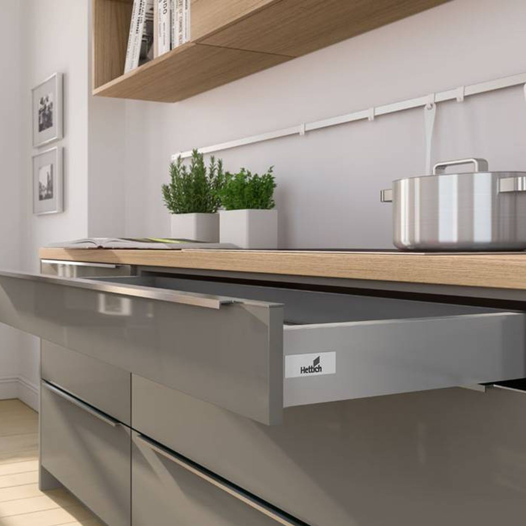 InnoTech Atira | Double-Walled Side & Rail Drawers gallery detail image