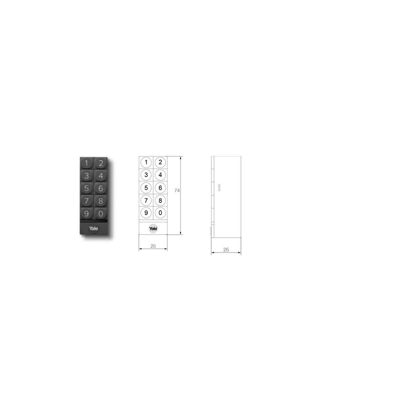 Yale Smart Keypad gallery detail image