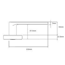 Lockwood Velocity® Series Small Rose Element Lever gallery detail image