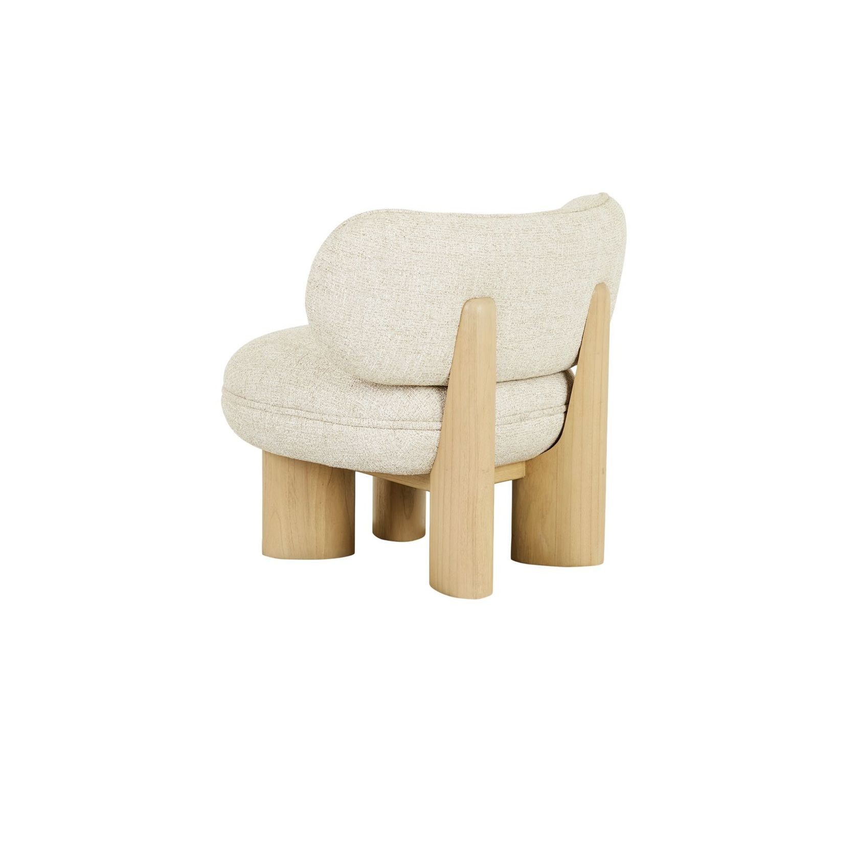 Arturo Timber Leg Occasional Chair gallery detail image