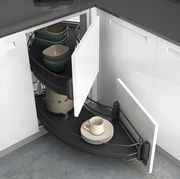Senio | Curved corner cabinet pull-out gallery detail image