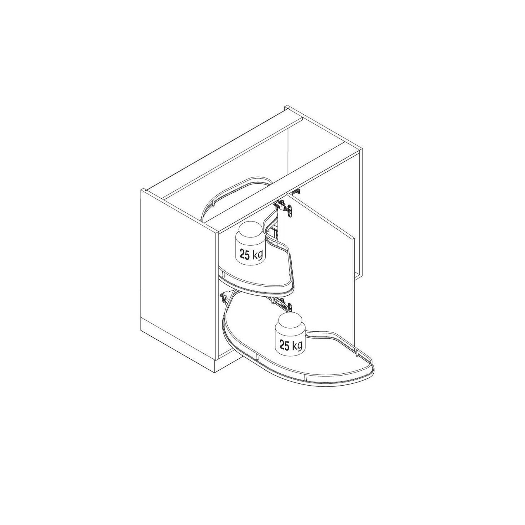 Unero® by Vauth-Sagel: VS Cornerstone® Maxx Corner Unit gallery detail image
