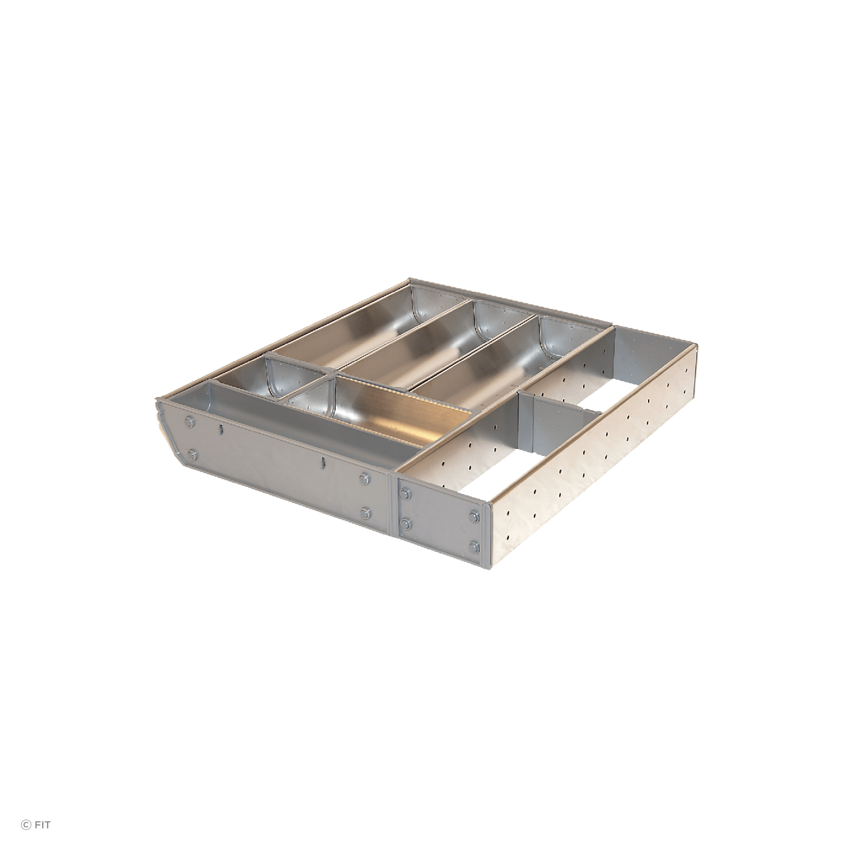 Inoxa Stainless Steel Drawer Organising System gallery detail image