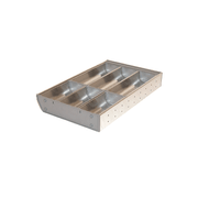 Inoxa Stainless Steel Drawer Organising System gallery detail image