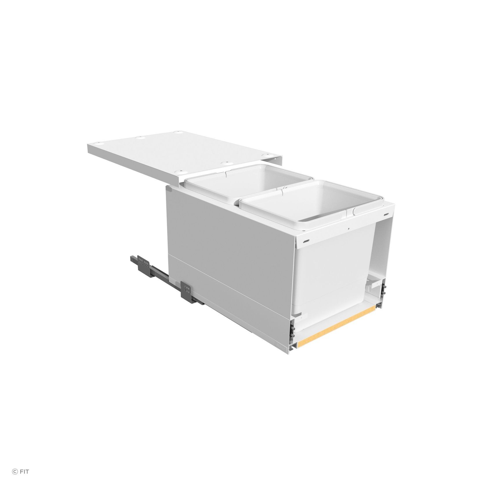 Tanova FLEX Kitchen Bin Solution For Slimline Drawers gallery detail image