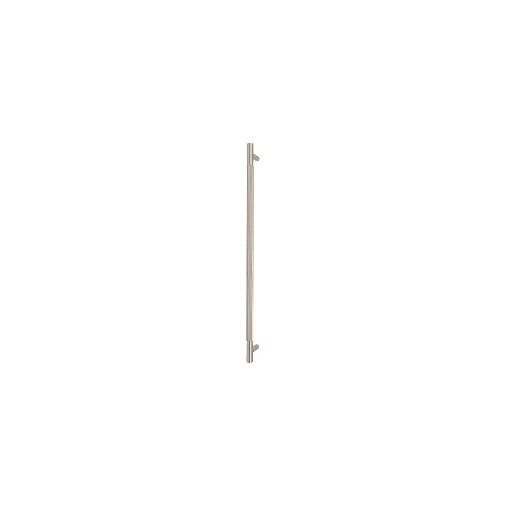 Textured Solid Brass Pull Handle - Diamond Knurled gallery detail image