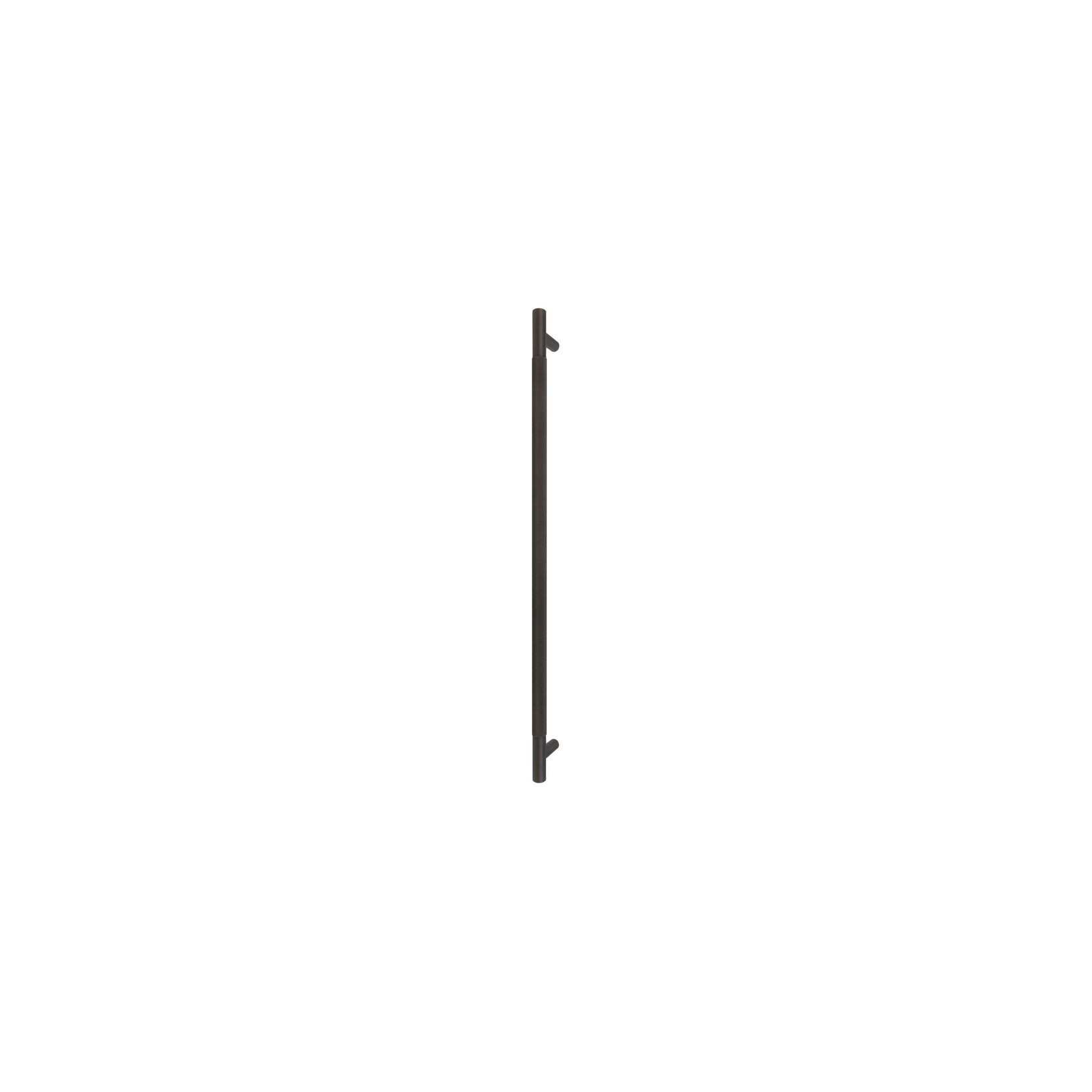 Textured Solid Brass Pull Handle - Diamond Knurled gallery detail image