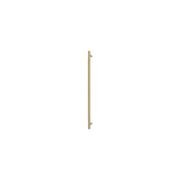 Textured Solid Brass Pull Handle - Diamond Knurled gallery detail image