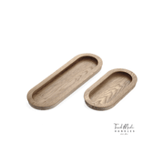Cascade Recessed Oval Large Timber Handles gallery detail image