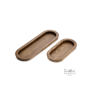 Cascade Recessed Oval Large Timber Handles gallery detail image
