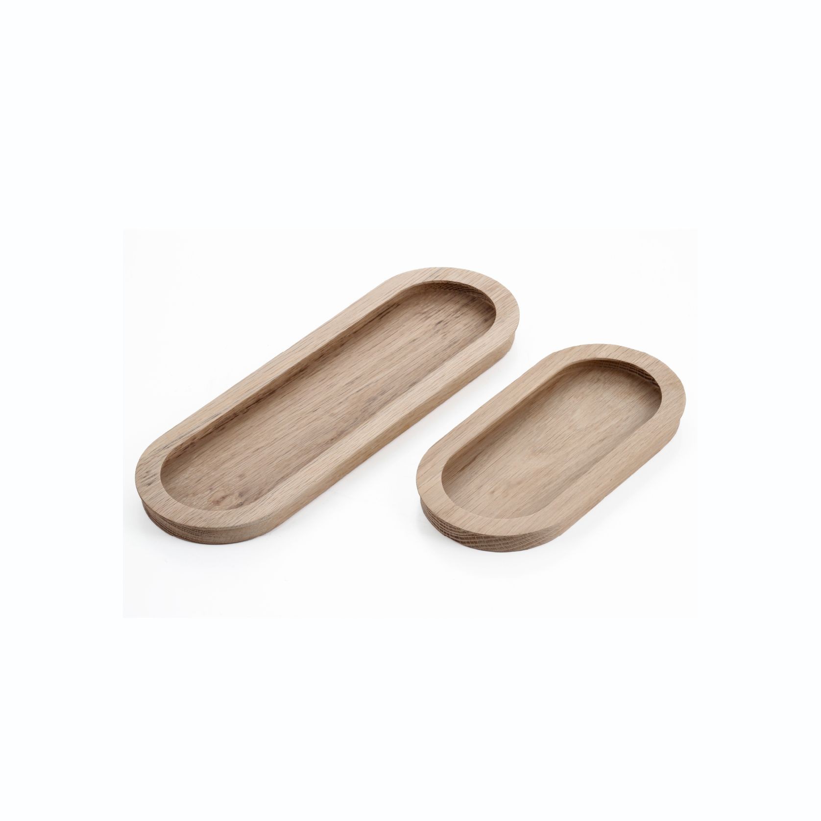 Cascade Recessed Oval Large Timber Handles gallery detail image