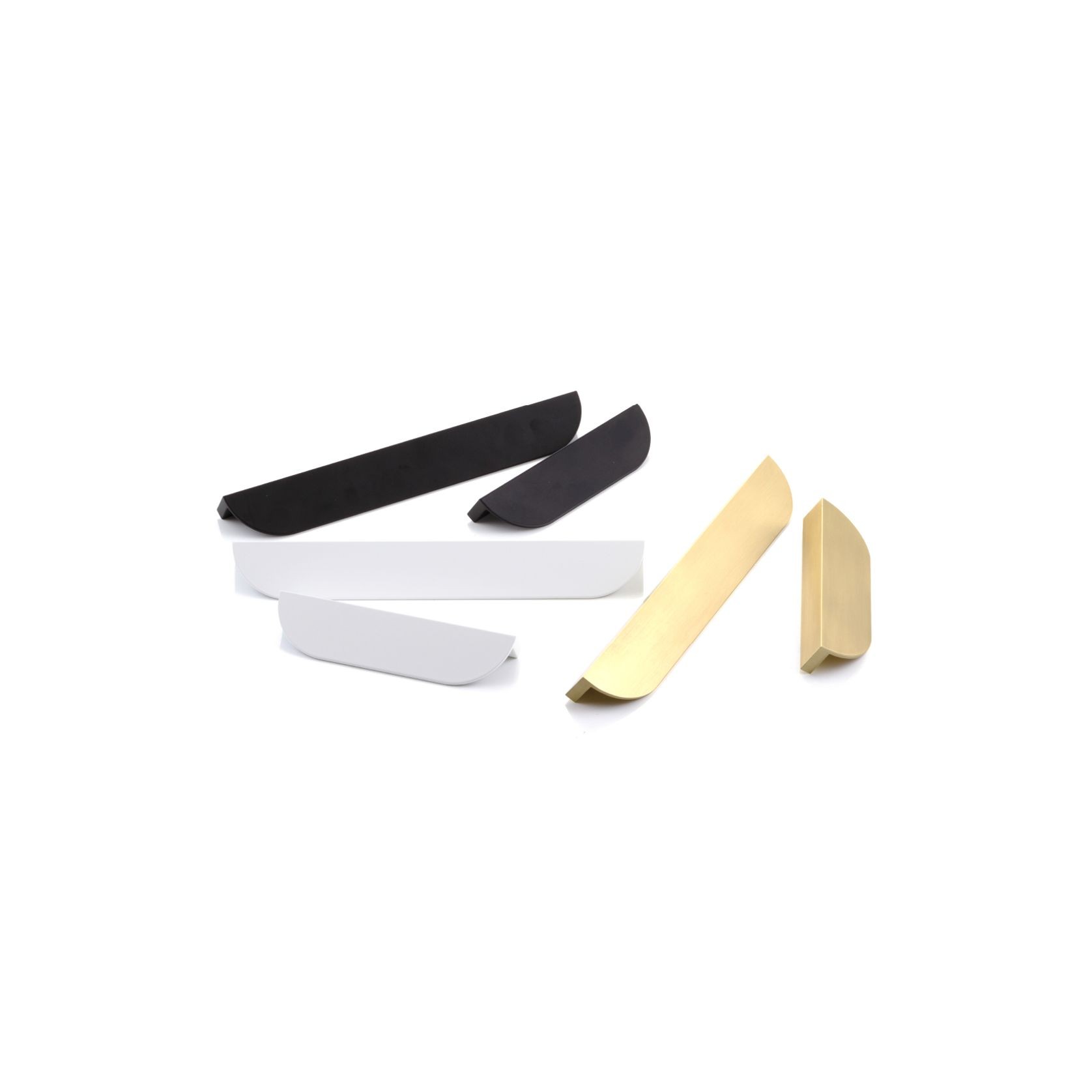 Matt Black Ova Handle gallery detail image
