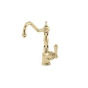 Perrin & Rowe - Aquitaine Country 1 Hole Sink Mixer With Single Metal Lever gallery detail image