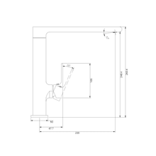 Bianca Kitchen Mixer | Brushed Nickel gallery detail image