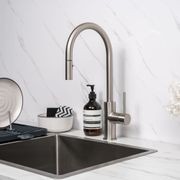 Mira Brushed Nickel Pull Out MKII Mixer gallery detail image