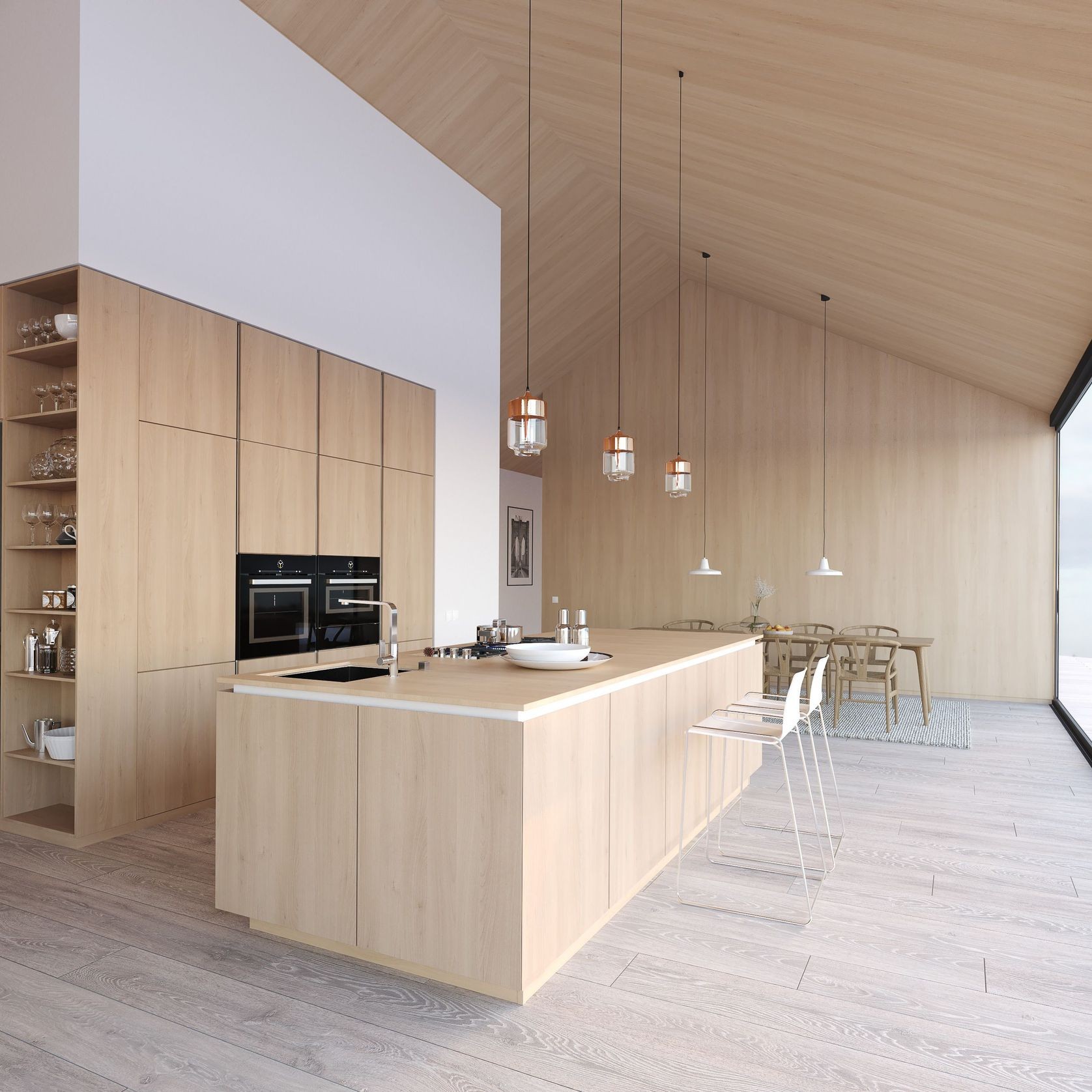 Furnier American White Oak 1/4 | Timber Veneer Panels gallery detail image