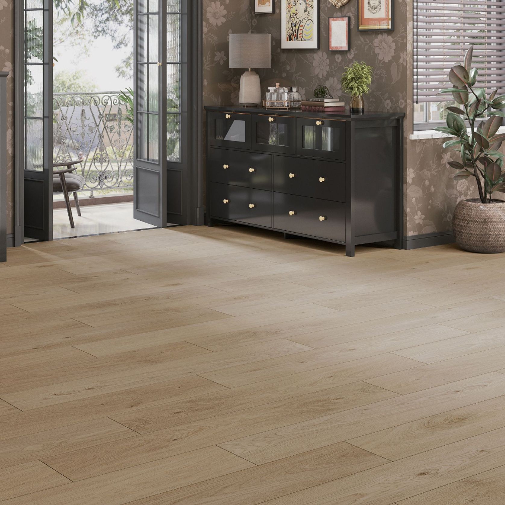 Classic Oak Water Resistant Laminate gallery detail image