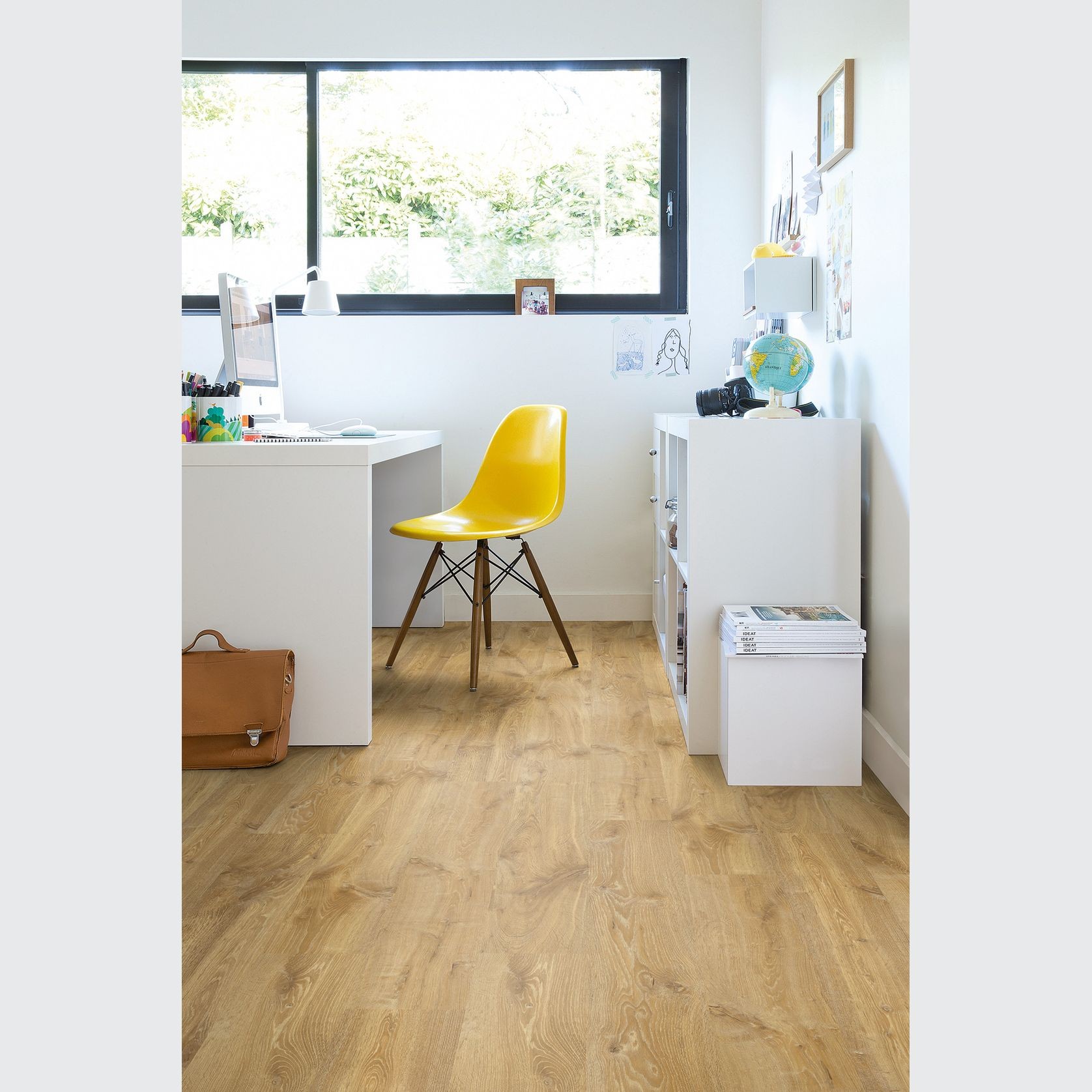 Quick-Step Creo Louisiana Oak Natural Laminate Flooring gallery detail image