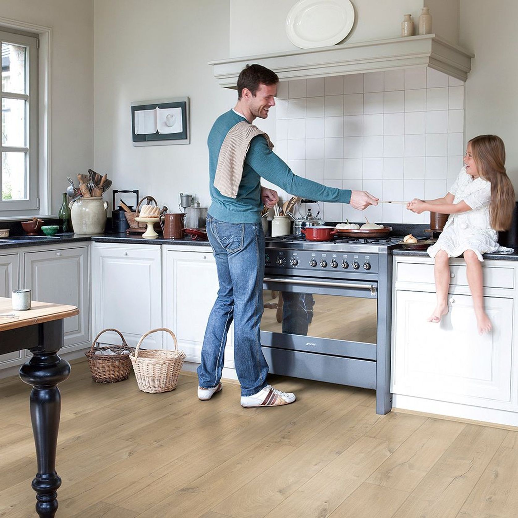 Quick-Step Impressive Soft Oak Medium Laminate Flooring gallery detail image