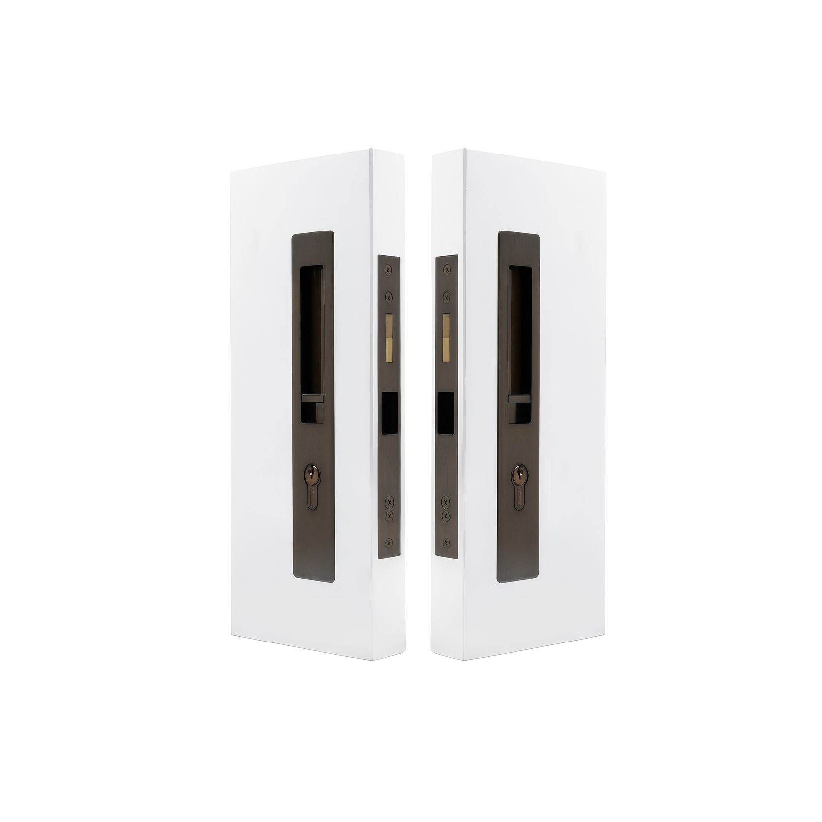 LUME - Locking Set - Integrated - 35-37mm Doors gallery detail image