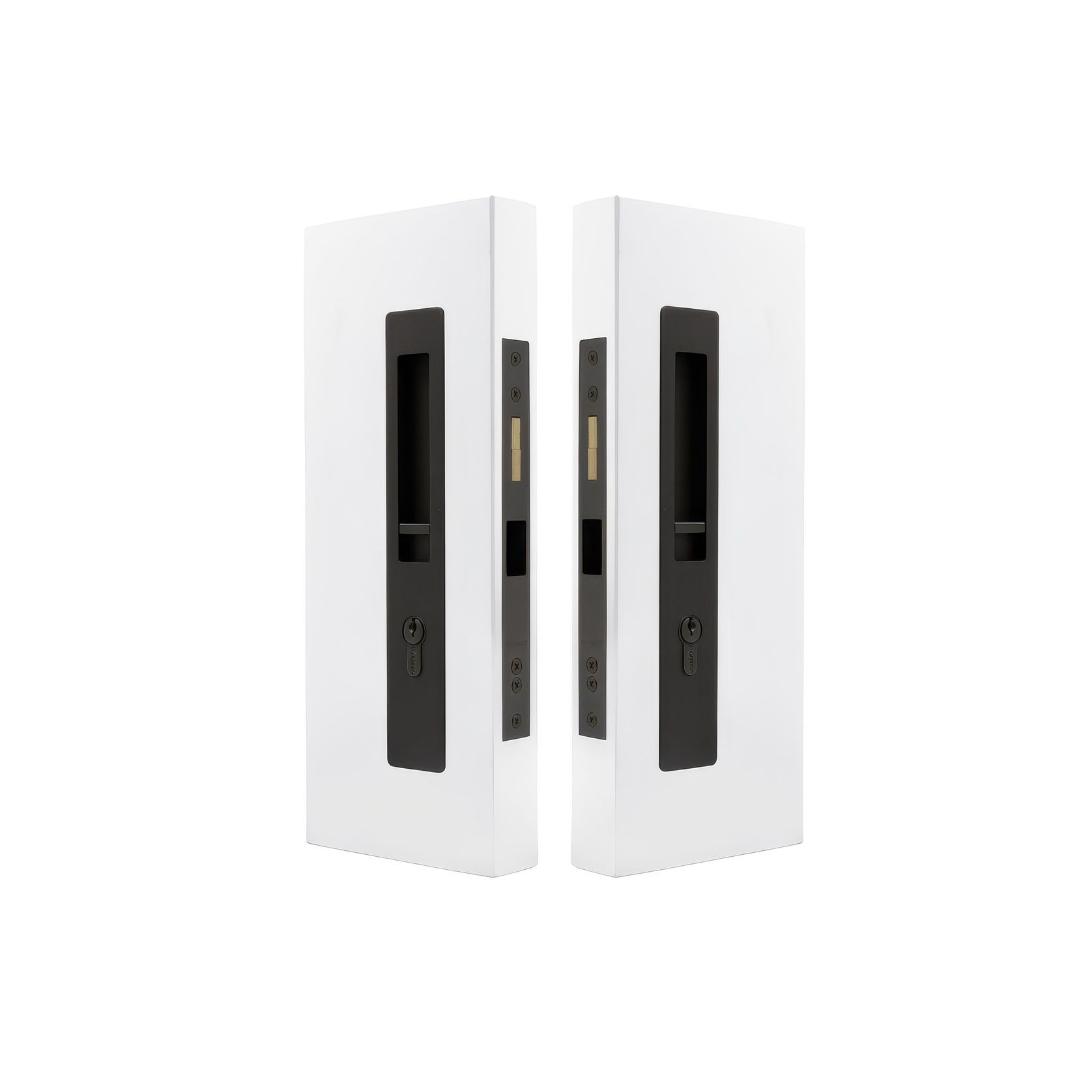 LUME - Locking Set - Integrated - 51-58mm Doors gallery detail image