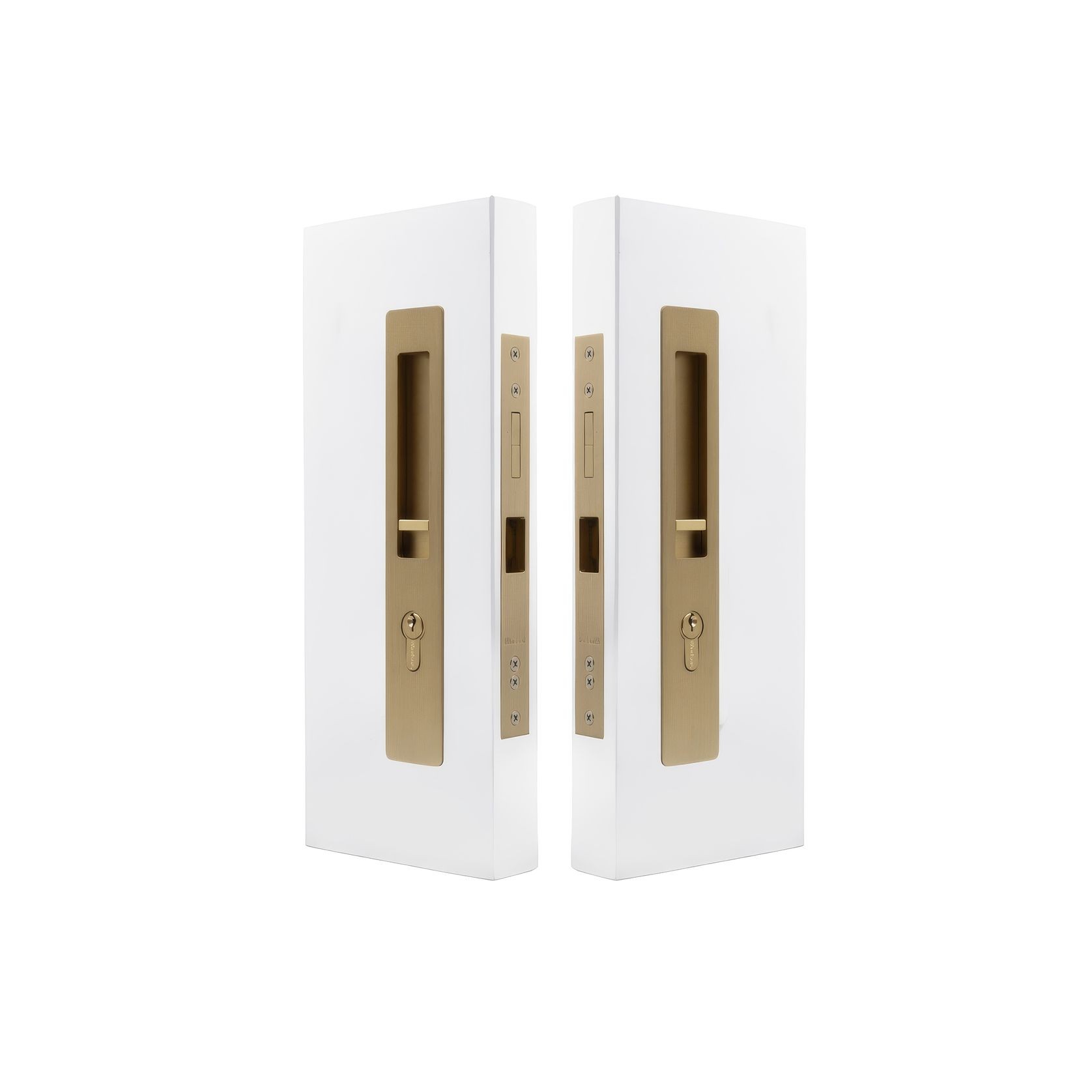 LUME - Locking Set - Integrated - 35-37mm Doors gallery detail image
