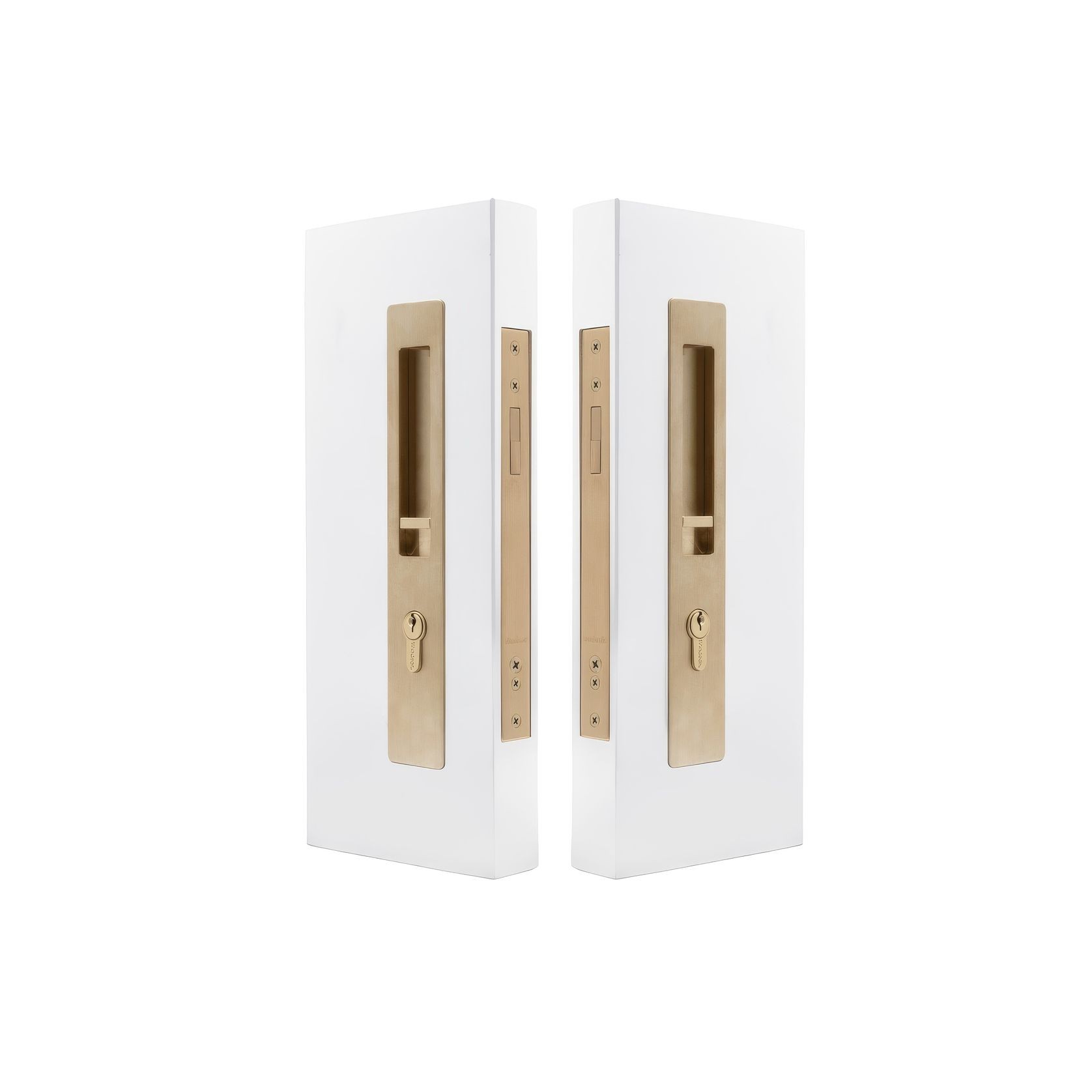 LUME - Locking Set - Integrated - 51-58mm Doors gallery detail image