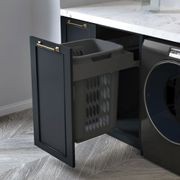 Concelo 1 x 60L Laundry Hamper | Door Pull | Cinder gallery detail image