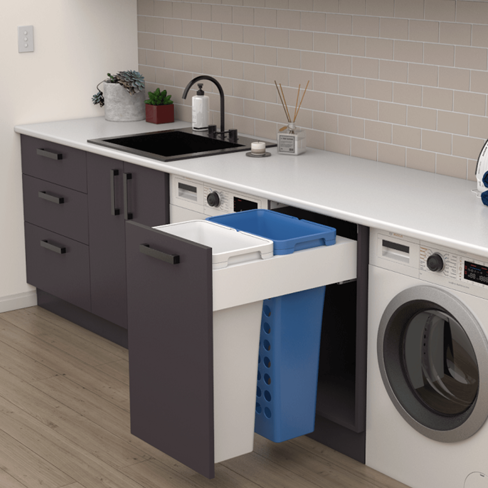 Tanova Simplex Plus Laundry Baskets gallery detail image