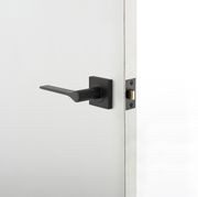 Iver Como Door Lever Handle on Square Rose Passage gallery detail image