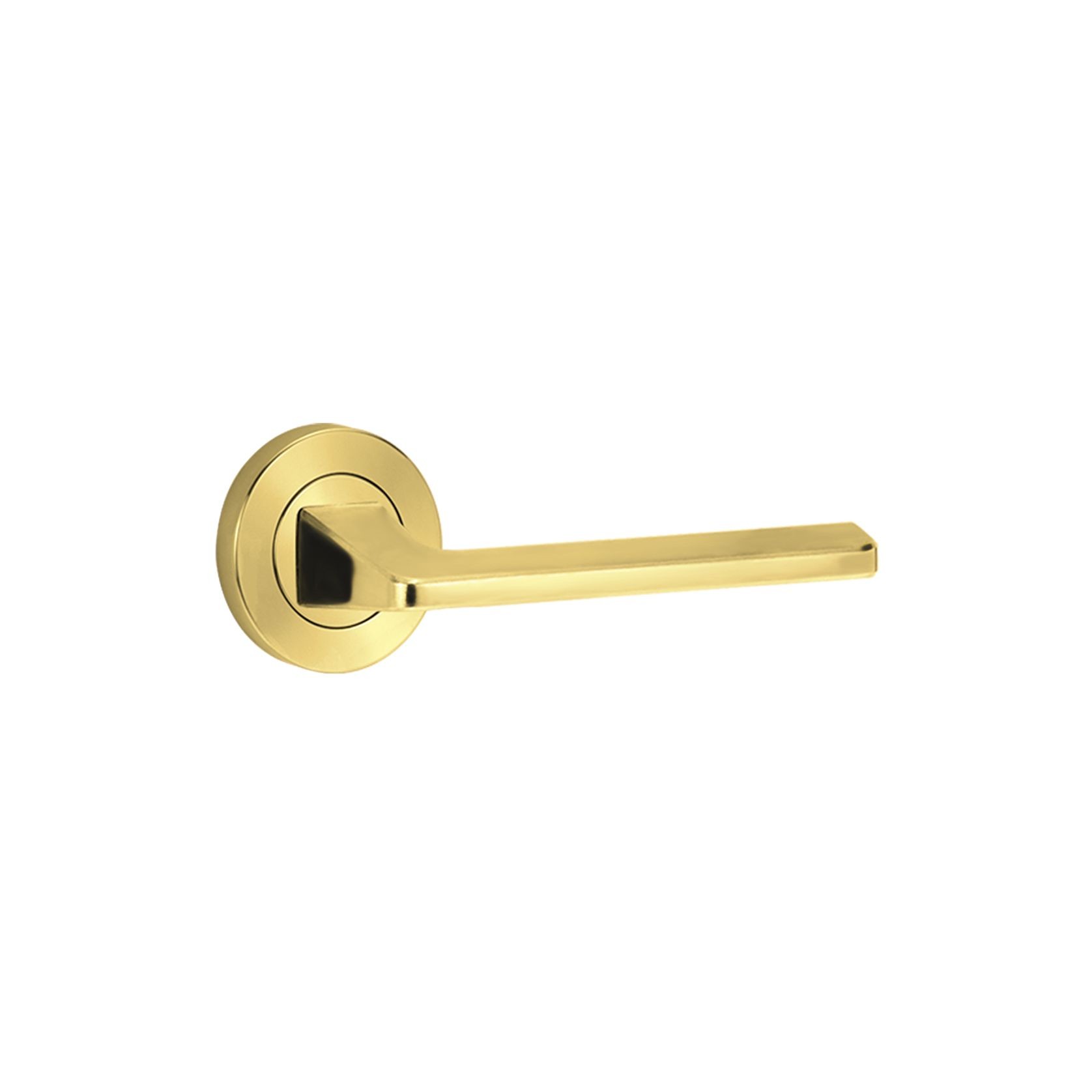 Lockwood Symphony 178 Door Lever on Round Rose gallery detail image