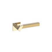 Kawajun Solid Brass and Vertigo Door Leverset TBT gallery detail image