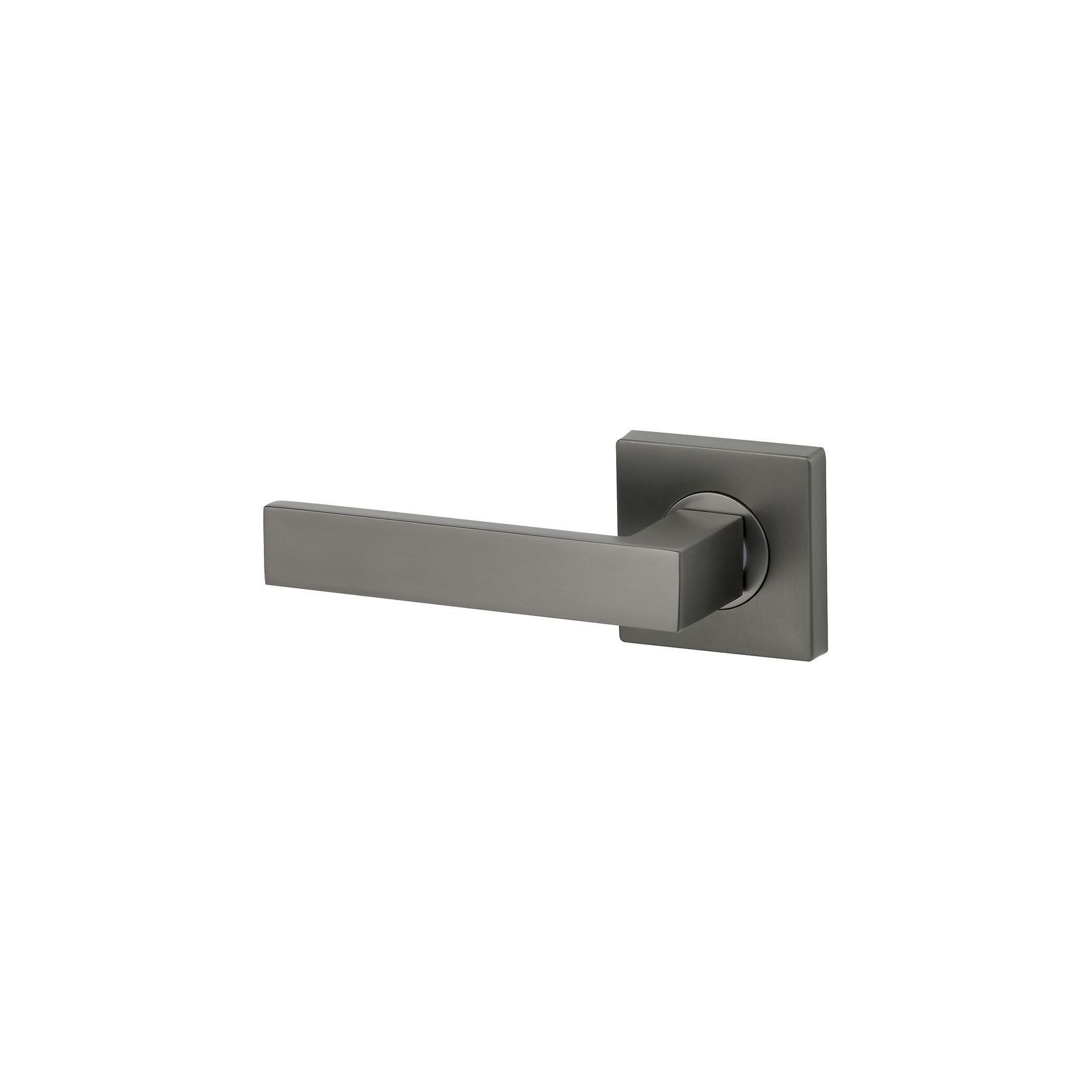 Savona Passage Lever Handle Graphite gallery detail image