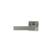 Savona Passage Lever Handle Satin Nickel gallery detail image