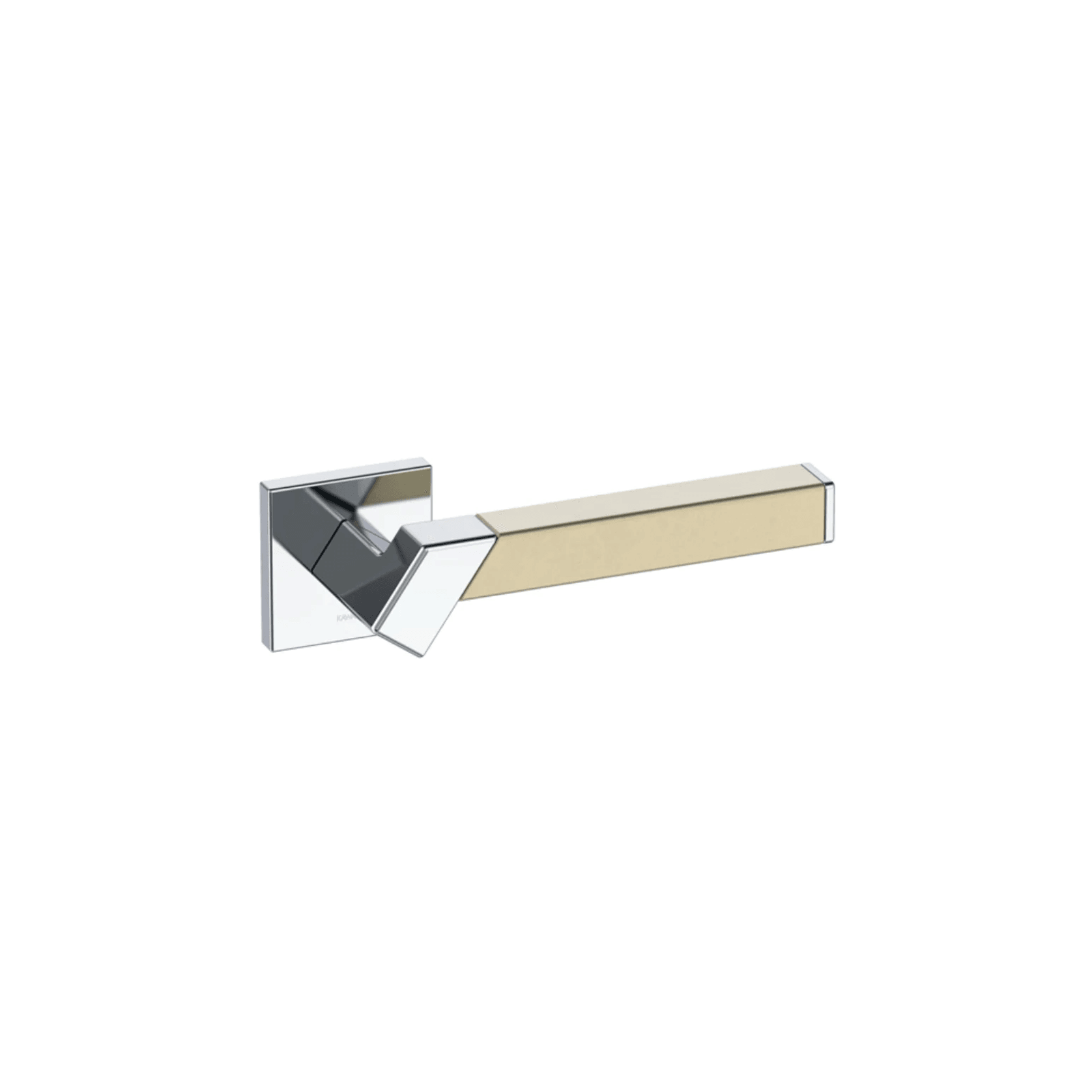 Kawajun Solid Brass and Vertigo Door Leverset TBT gallery detail image