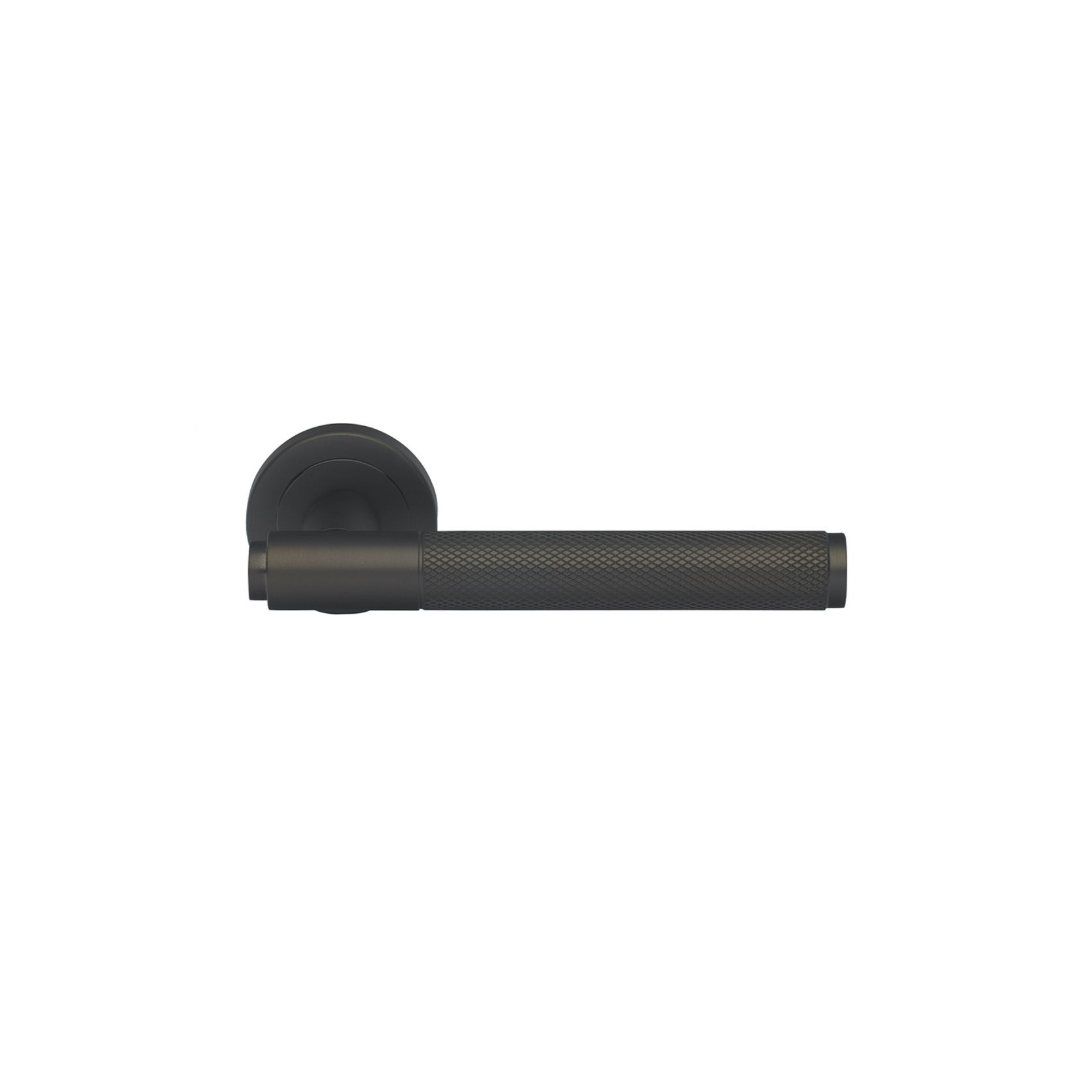 Manital Syntax Knurled Door Lever Passage Set gallery detail image
