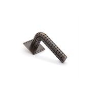 Stardust Perforated Lever Handle on Rose gallery detail image