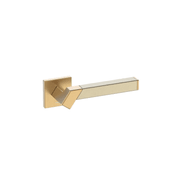 Kawajun Solid Brass and Vertigo Door Leverset TBT gallery detail image