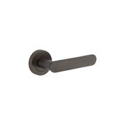 Iver Bronte Door Lever on Round Rose Passage gallery detail image