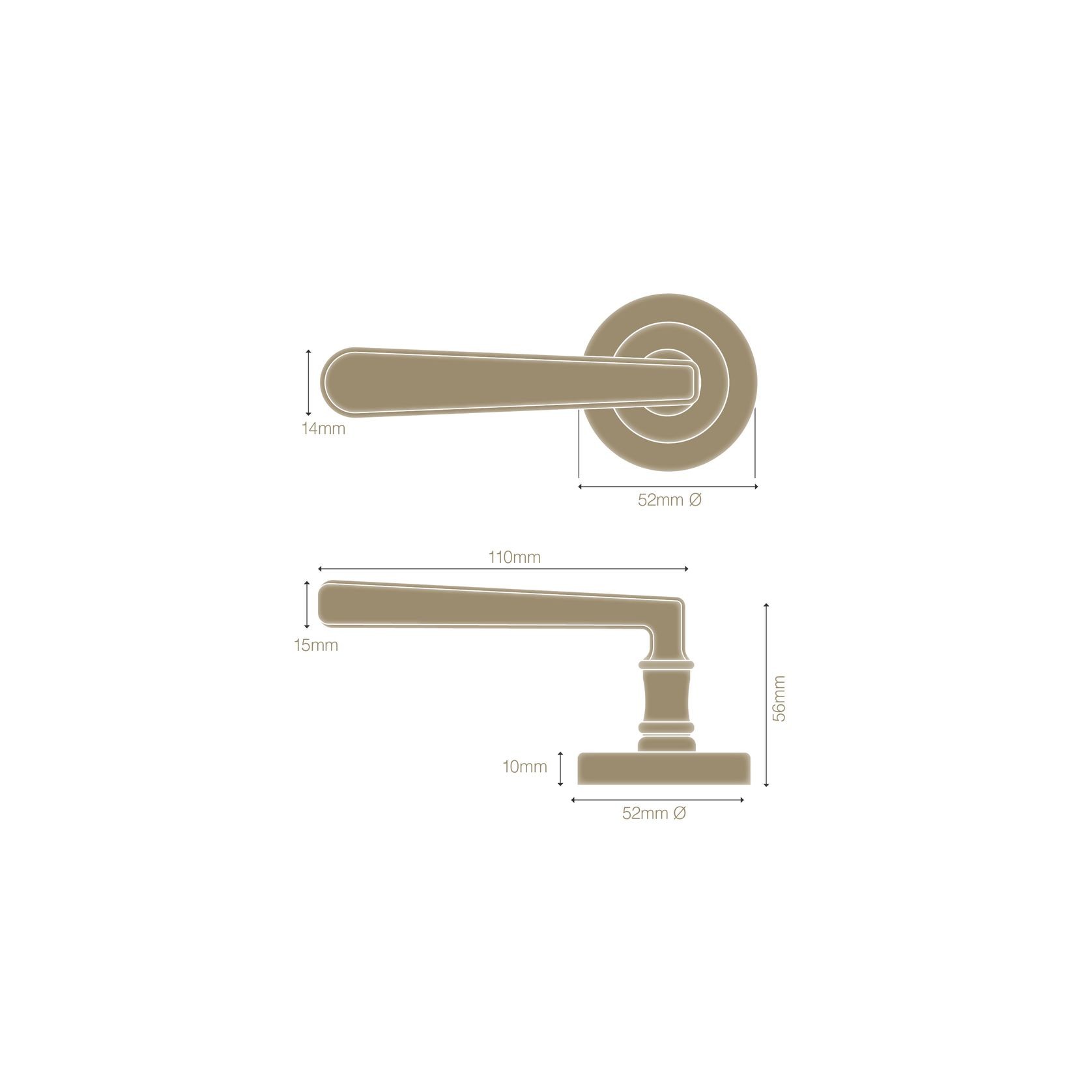 Italian Villa Lever Set gallery detail image