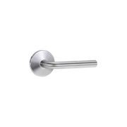 Lockwood 1360 Series Brass Round Rose Door Handles gallery detail image