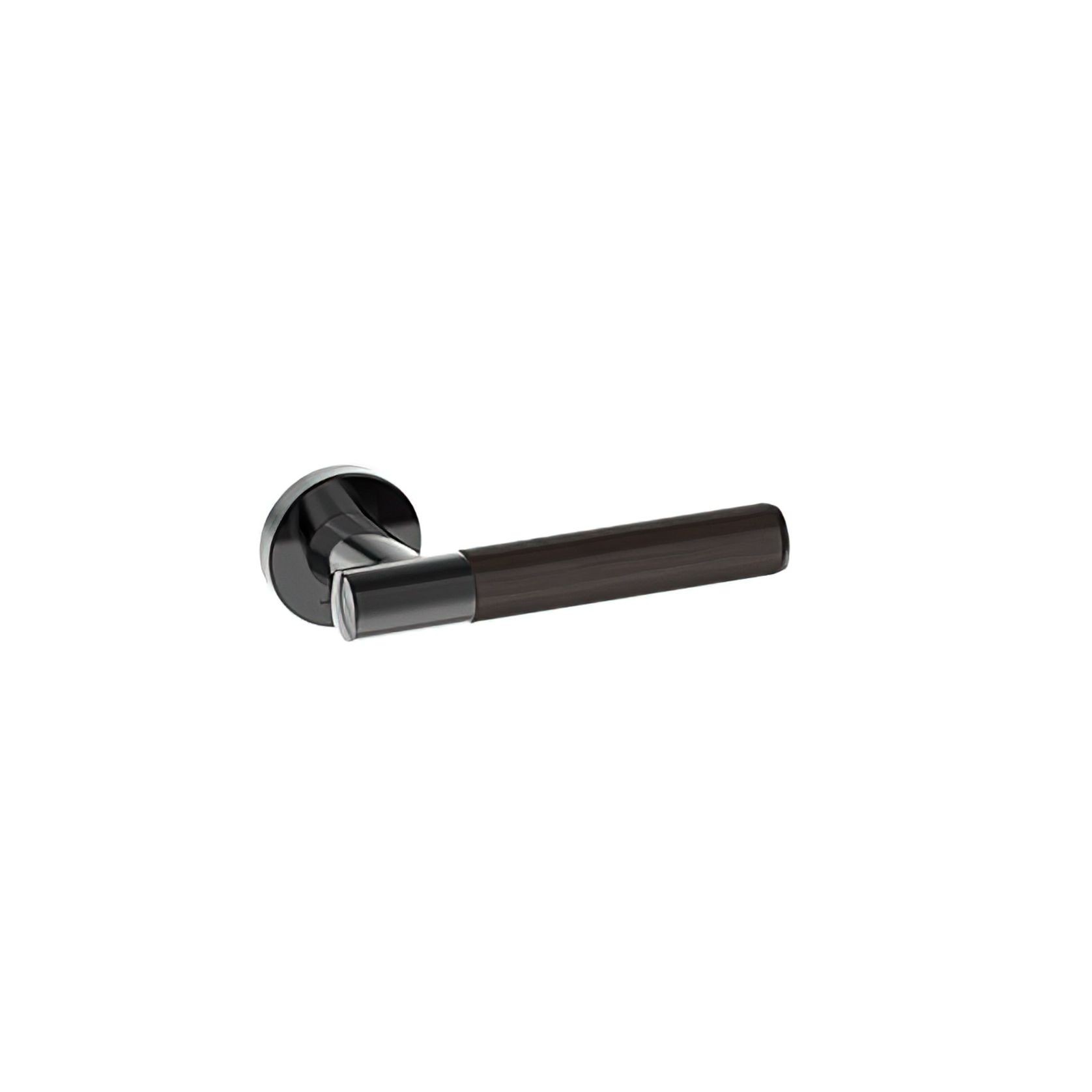 Kawajun Solid Brass and K-Wood Door Leverset TCC gallery detail image