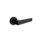 Kawajun TSC Blasted Black Aluminium Door Leverset gallery detail image